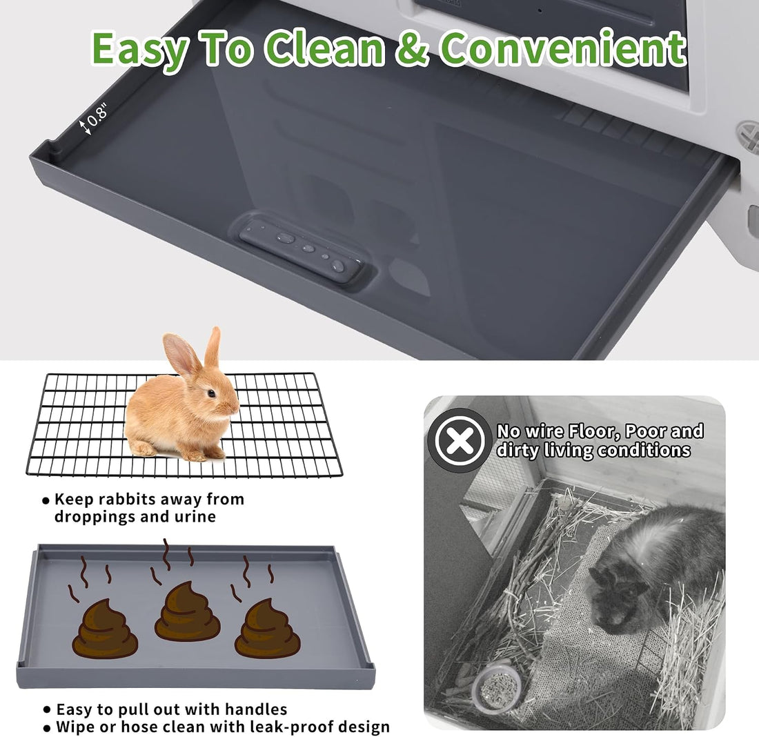 Plastic Rabbit Cage Outdoor Indoor