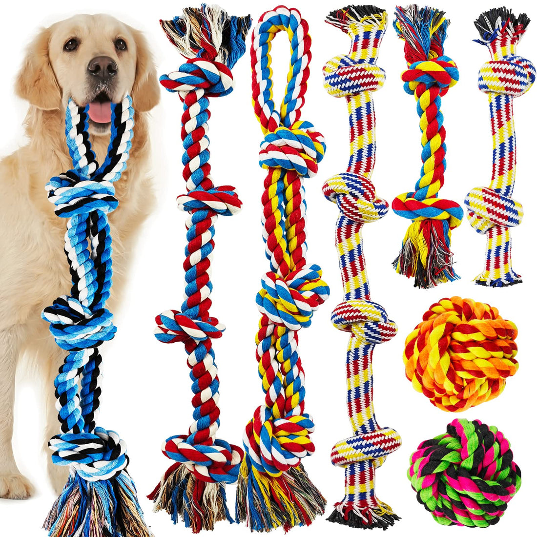 LosFong Large Dog Chew Toys for Aggressive Chewers