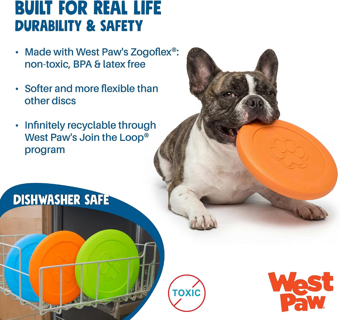 WEST PAW Zisc High-Flying Disc Dog Toy