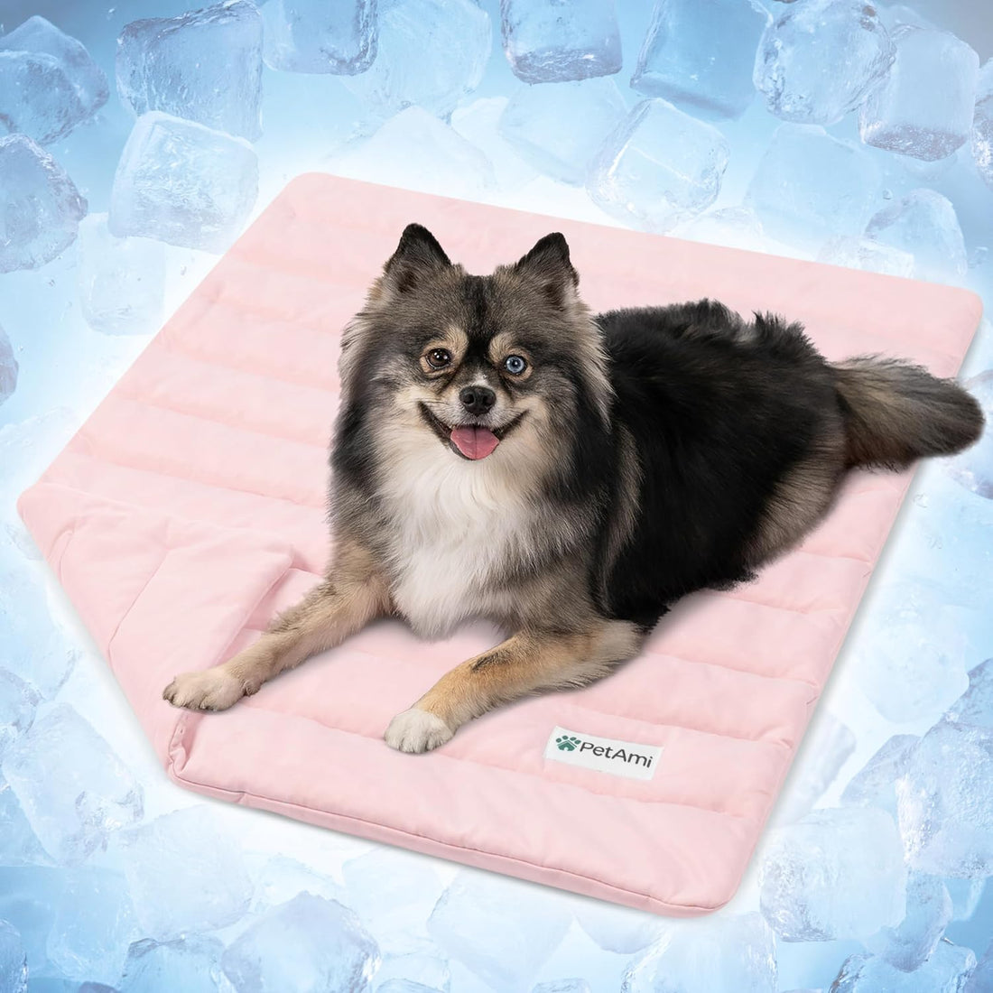 PetAmi Dog Cooling Mat Blanket Pet Pad for Small Medium Cat, Small
