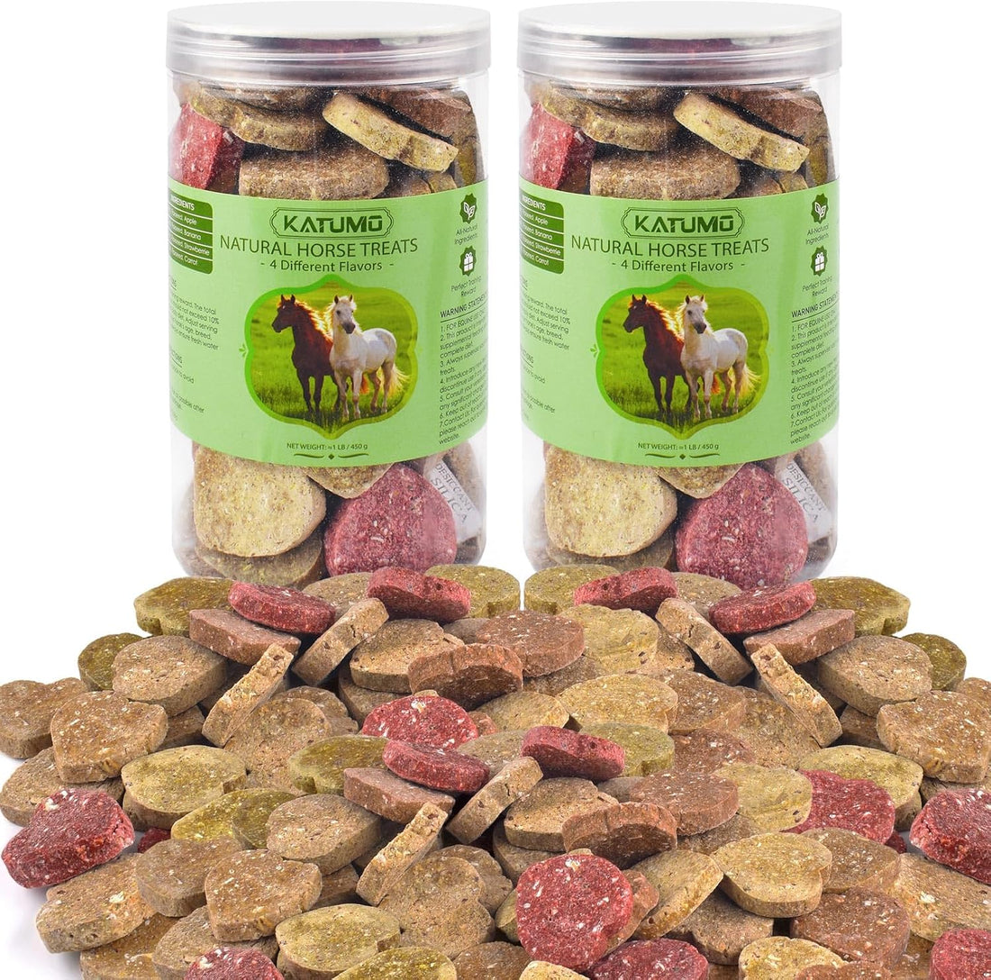 KATUMO Horse Treats, Made with Apple Banana Strawberry and Carrot
