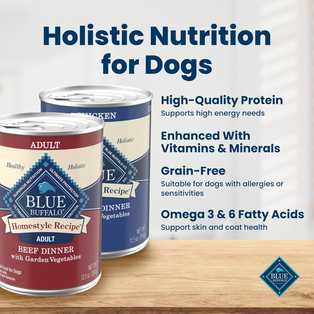 Blue Buffalo Homestyle Recipe Wet Dog Food Paté Variety Pack
