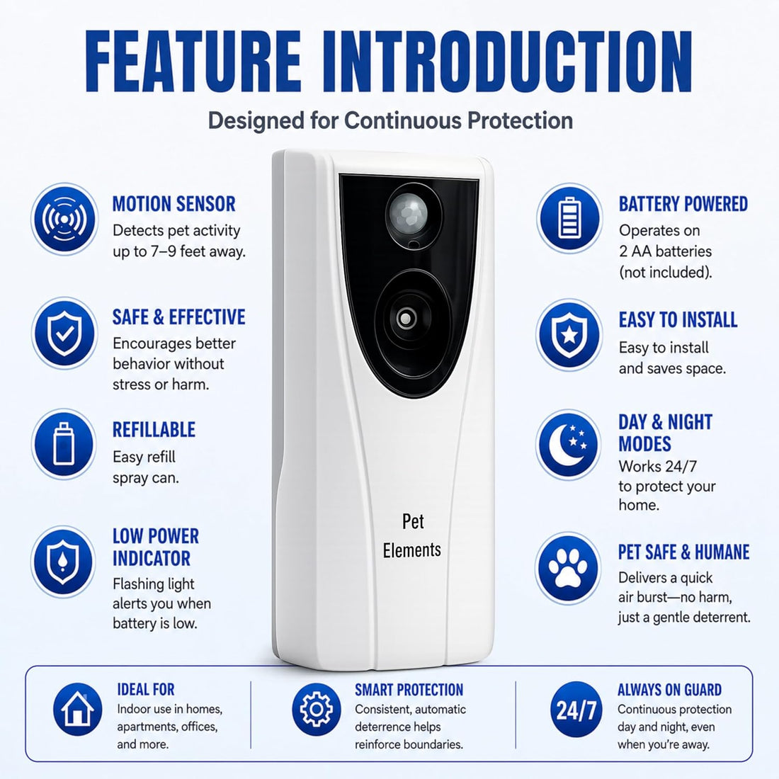 Pet Elements Automatic Cat Deterrent Spray