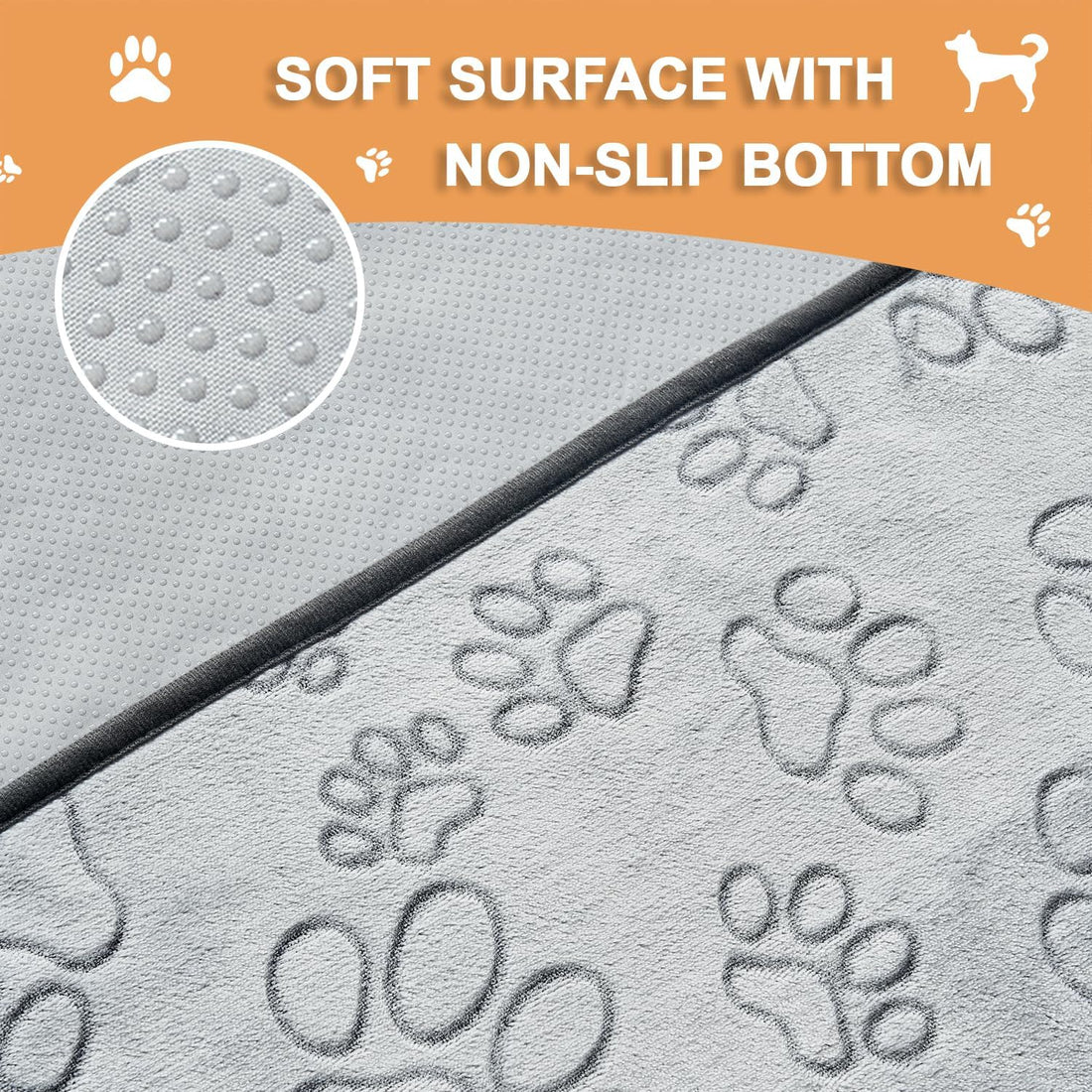 Qeils Reusable Puppy Pads, Washable Pee Pads