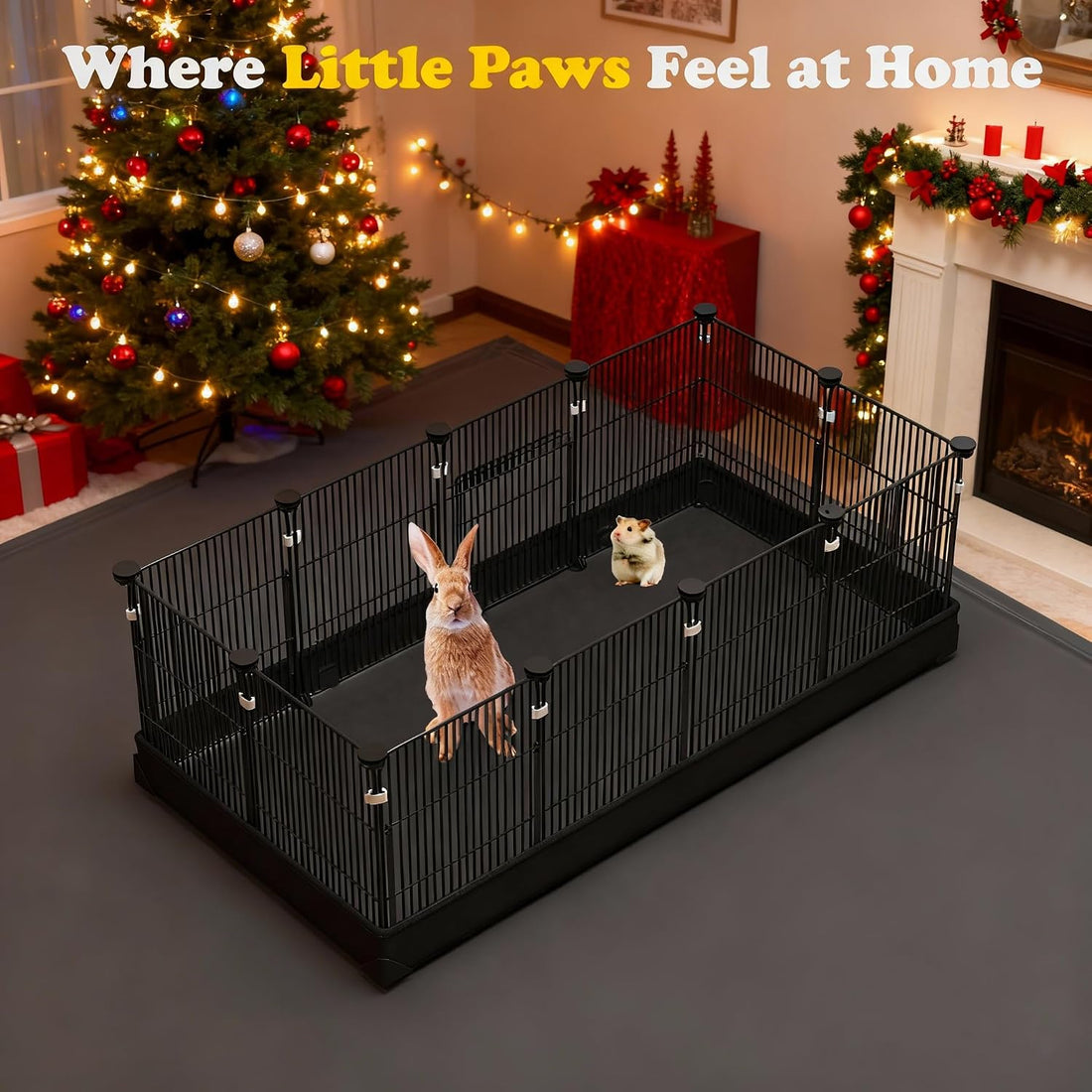22 Panels Small Animal Playpen