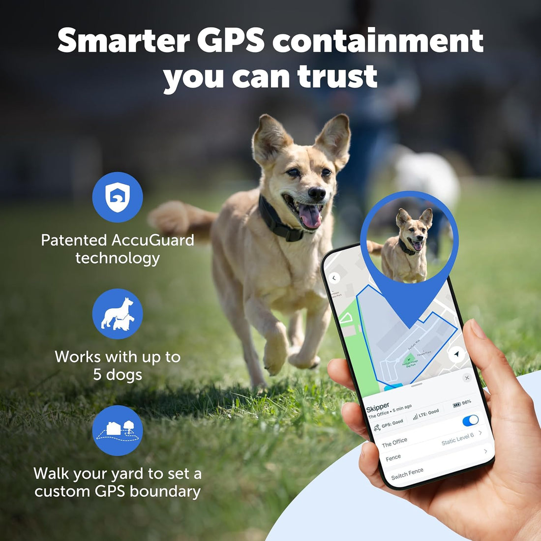 PetSafe Guardian GPS Dog Fence, 3/4 Acre+