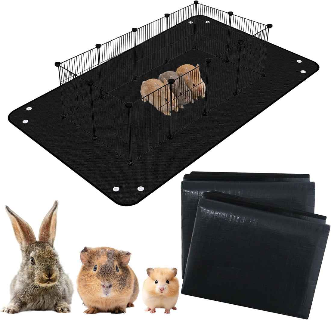 Waterproof Pet Playpen Mat, Reusable Cage Liner