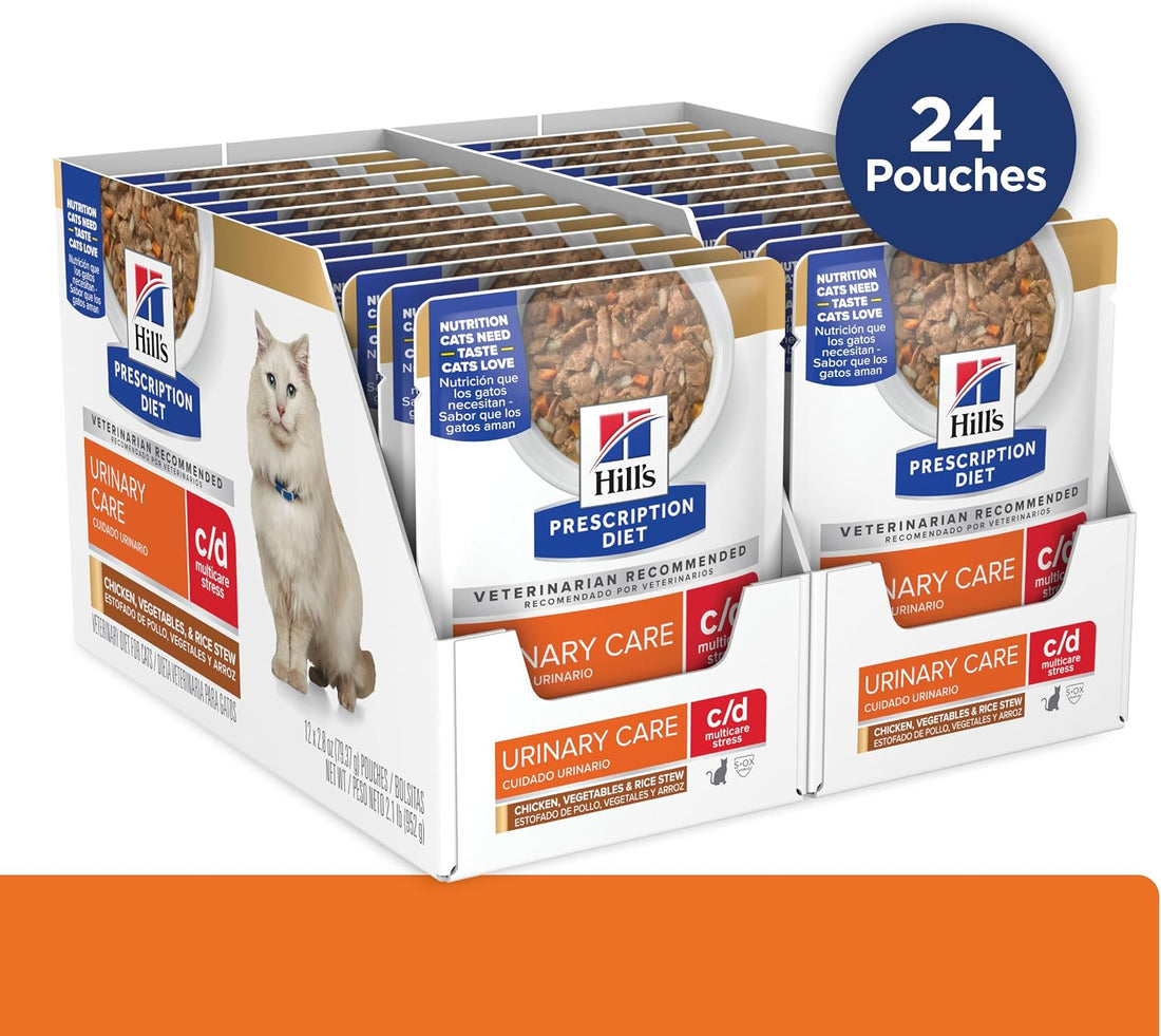Hill's Prescription Diet c/d Multicare Stress Wet Cat Food, Chicken