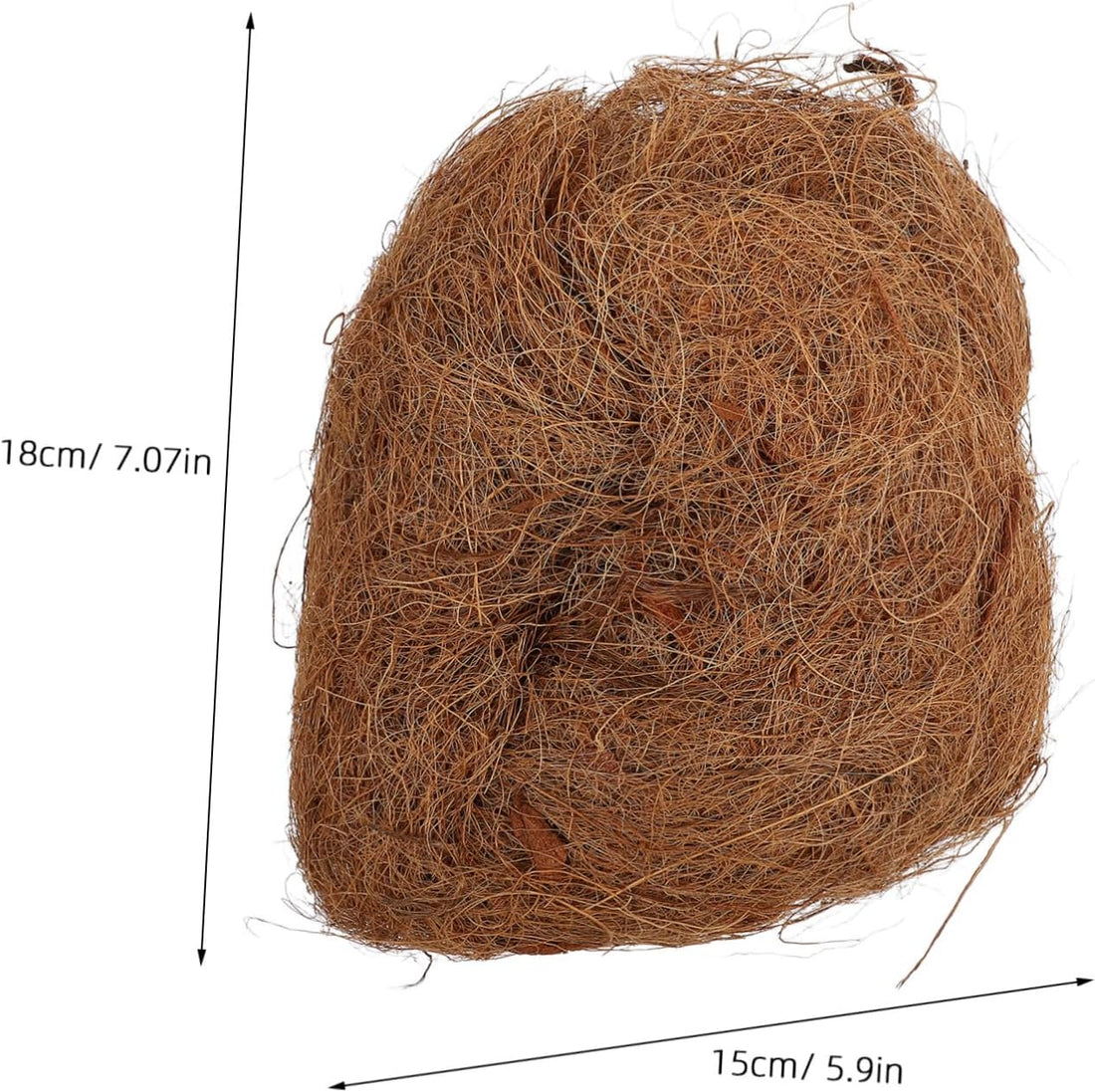 Coconut Fiber Bird Nesting Material 100g 18.00X15.00X8.00cm
