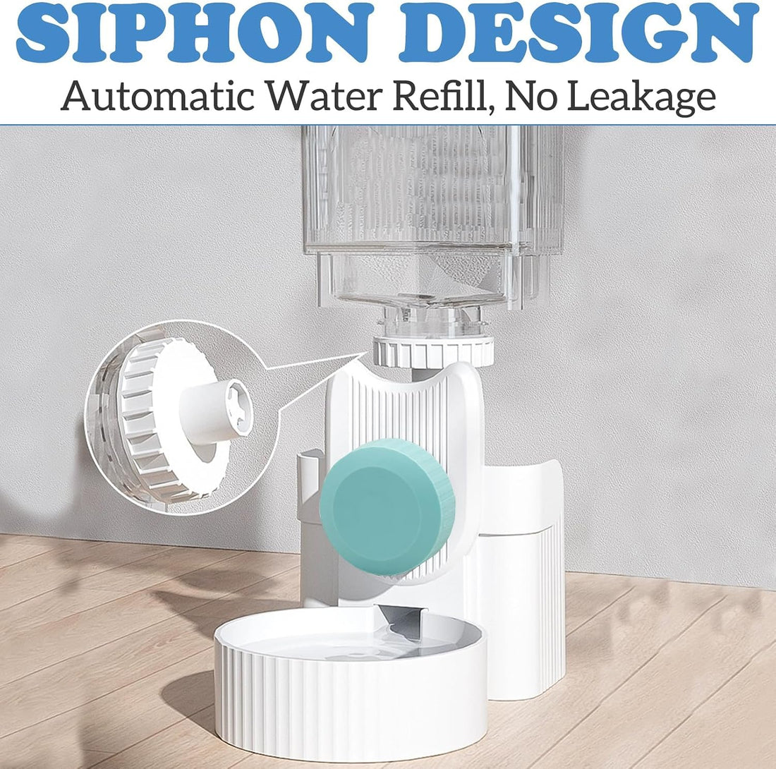 Kathson Gravity Auto Bunny Water Dispenser Automatic Rabbit Feeder