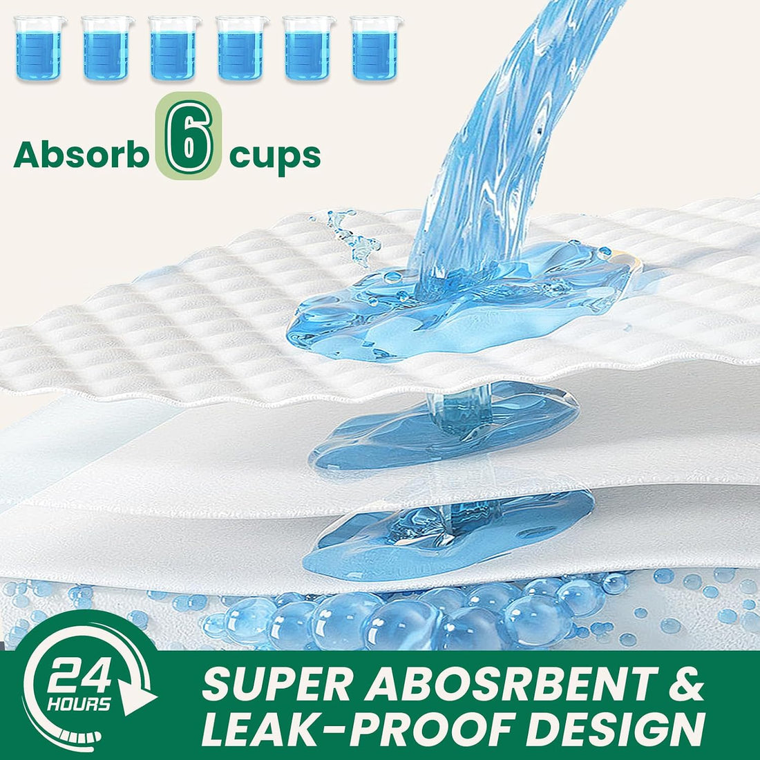 100 Count Large Dog & Cat Puppy Pee Pads