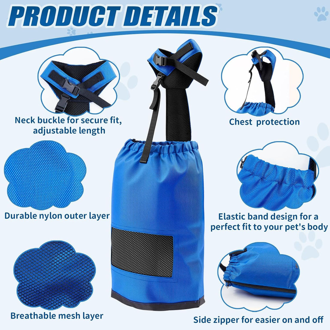 Sadnyy Drag Bags for Paralyzed Dogs & Cats