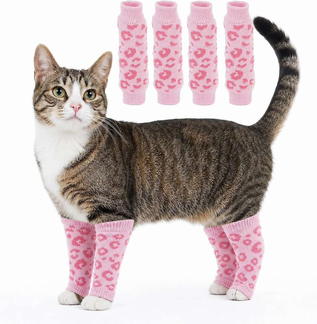 ROZKITCH 4 PCS Dog Arm Sleeve to Help Reducing Licking Scratching