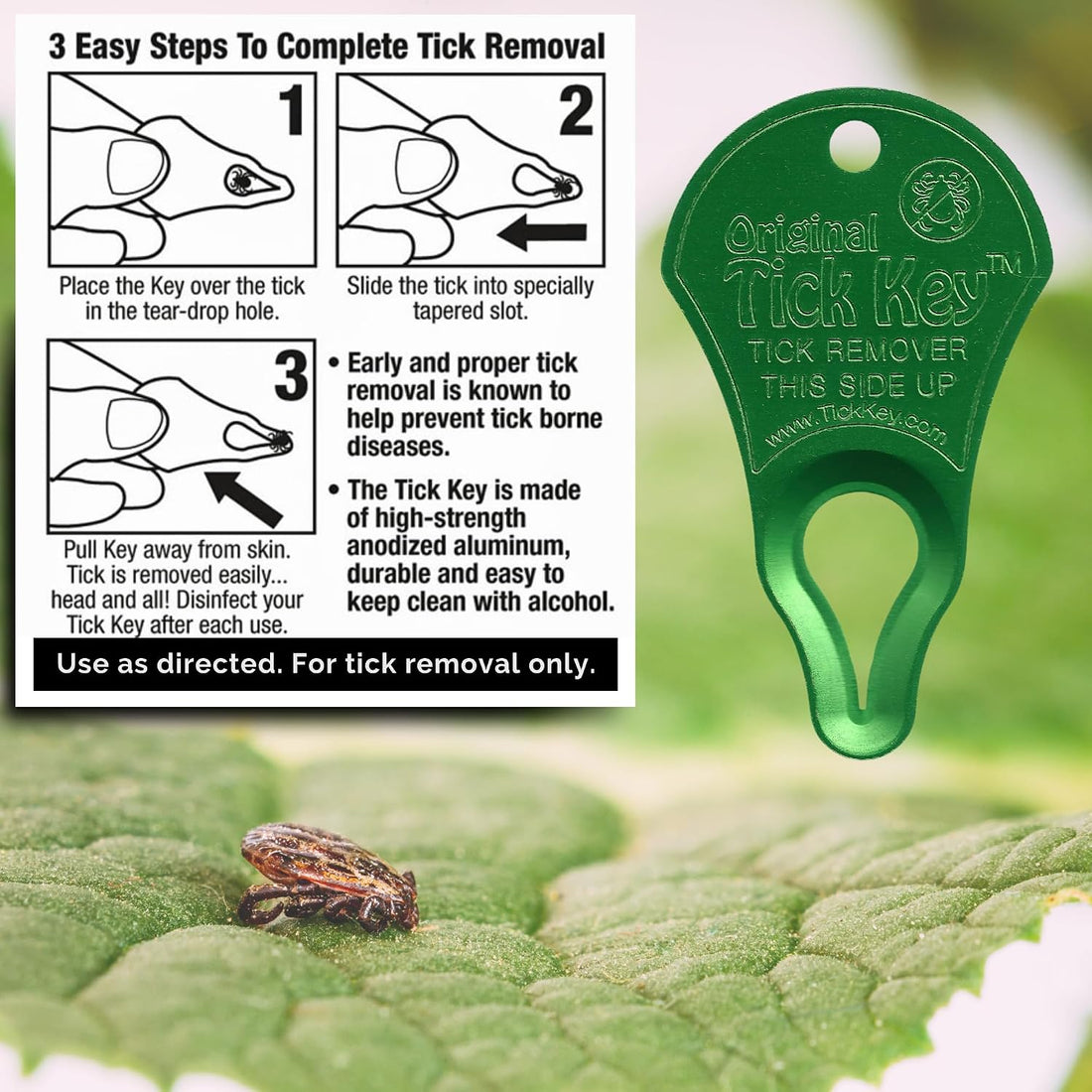 The Original Tick Key Tick Removal Device