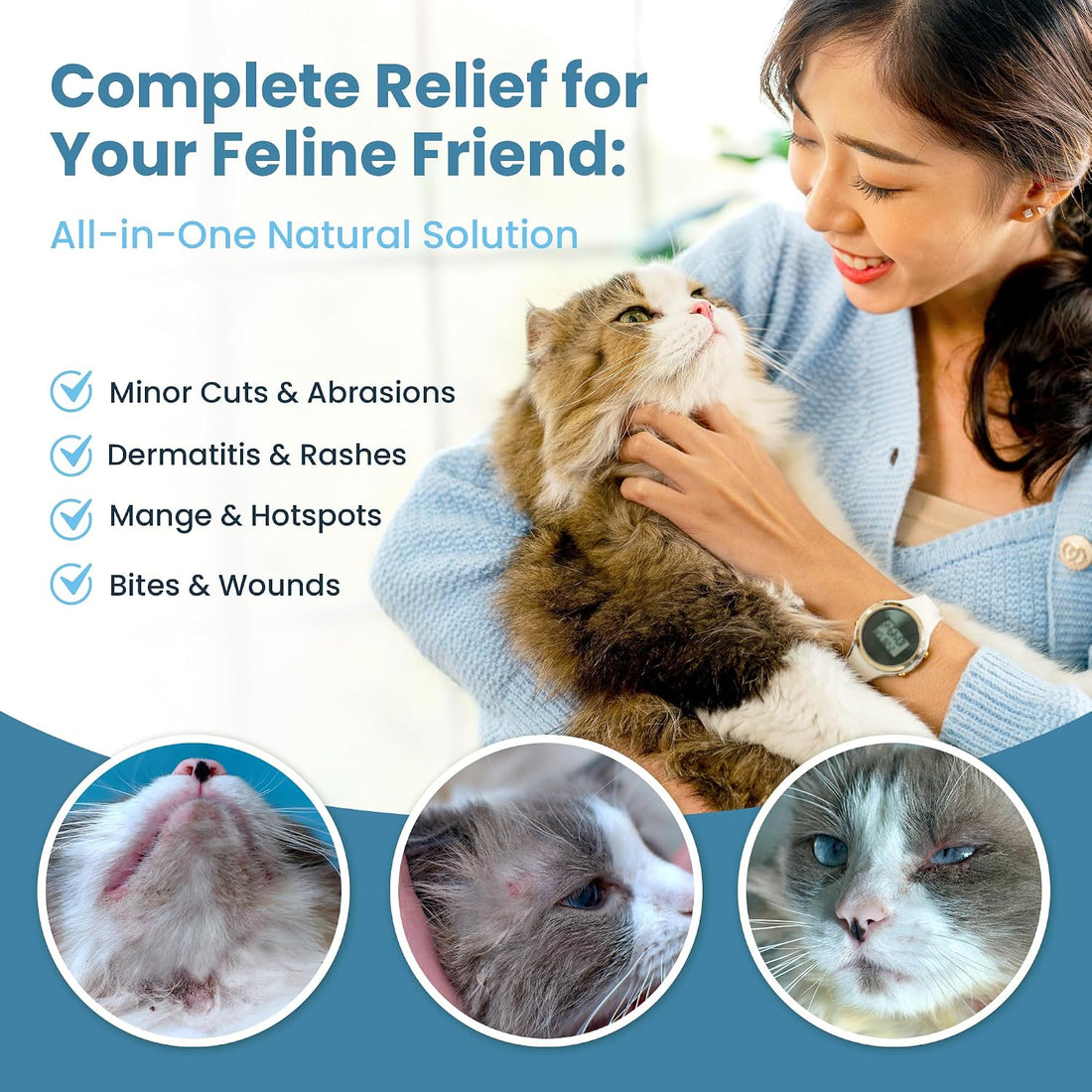 RESQ Organics CAT Skin Care Balm, 2-FL OZ JAR