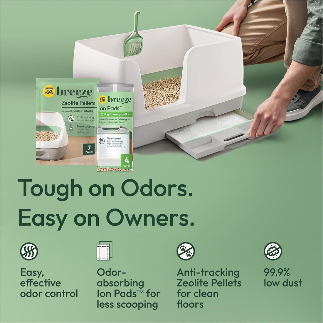 Purina Tidy Cats Litter System, Non-Clumping