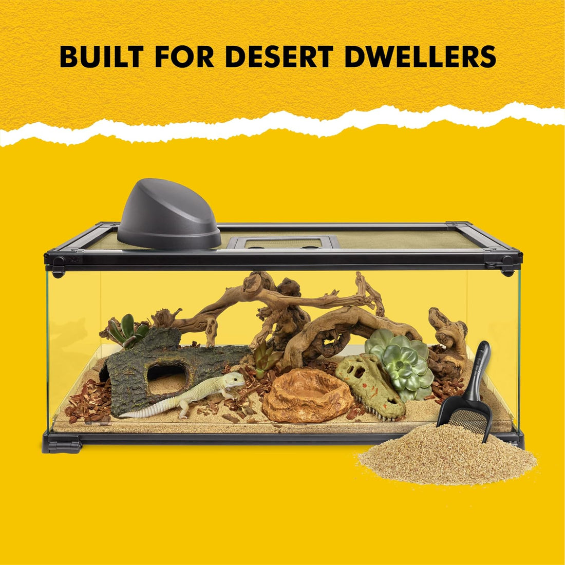 Zilla Desert Bedding Reptile Substrate for Bearded Dragon