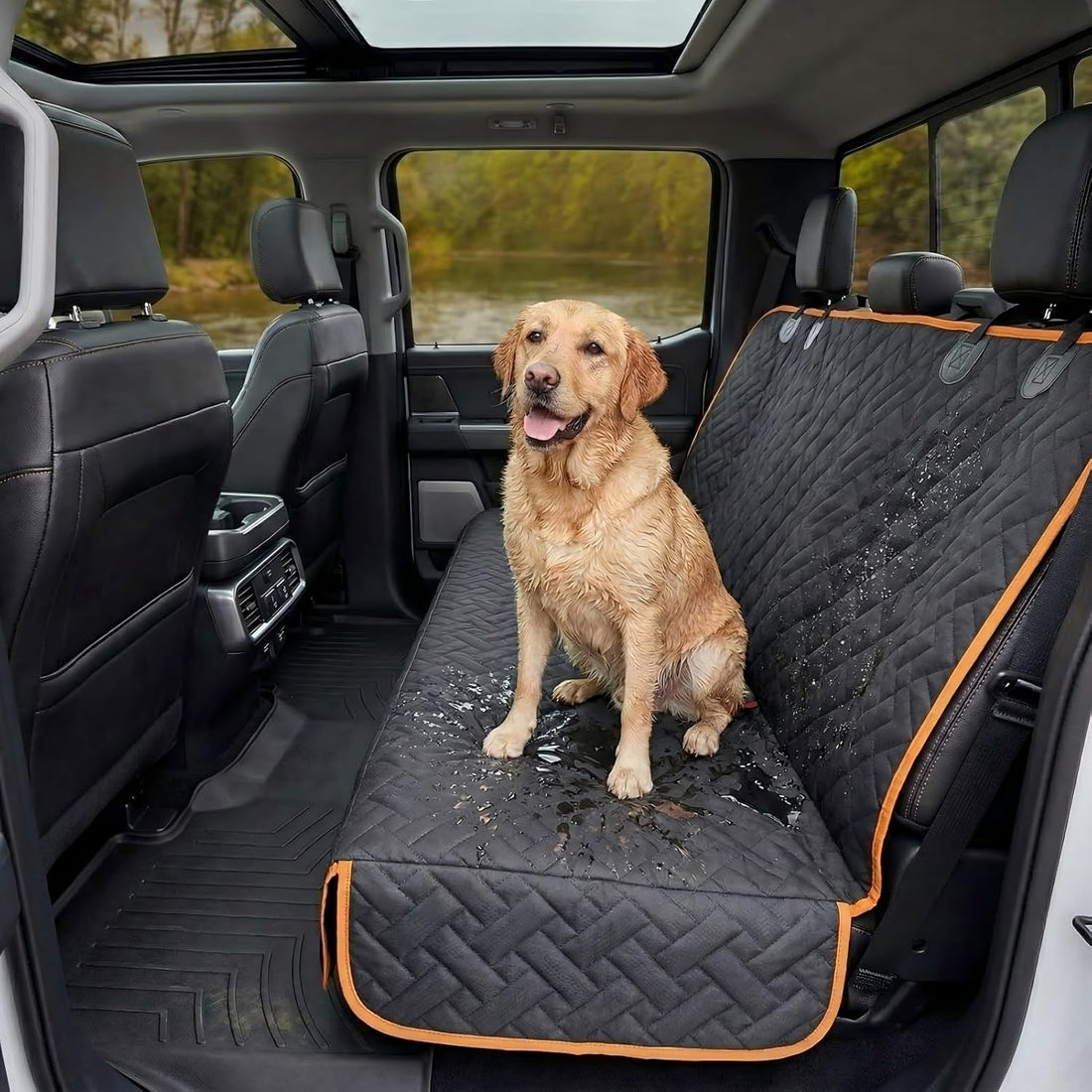Heavy Duty Back Seat Cover for Truck