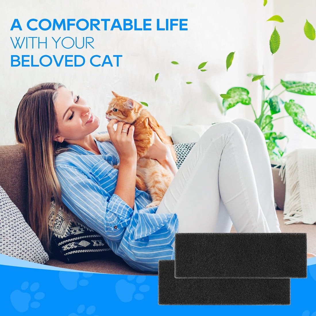 Activated Carbon Filters for Cat Litter Box 3