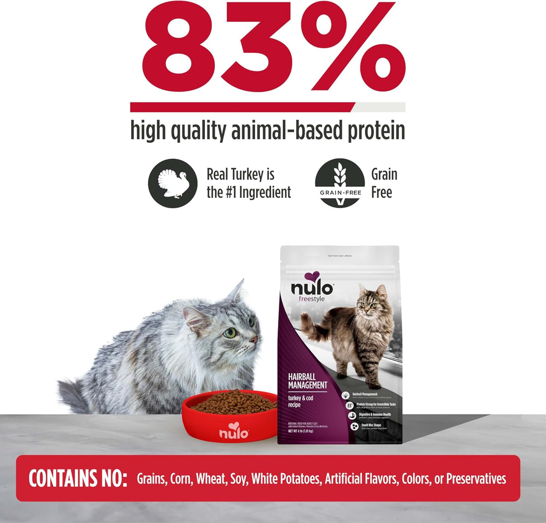 Nulo Freestyle Cat Food, For Hairball Management