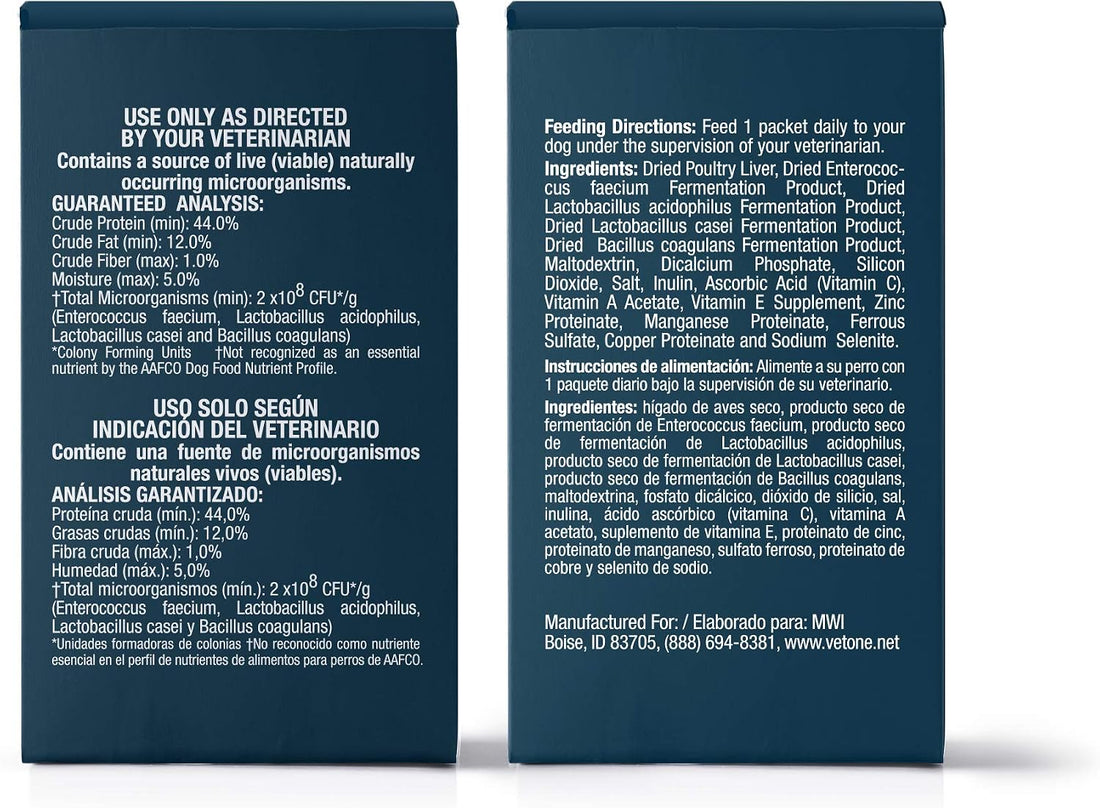 VetOne Advita Probiotic Nutritional Supplement for Dogs - 30
