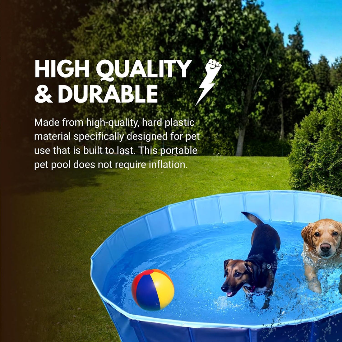 Consumable Corner - Collapsible Dog Swimming Pool