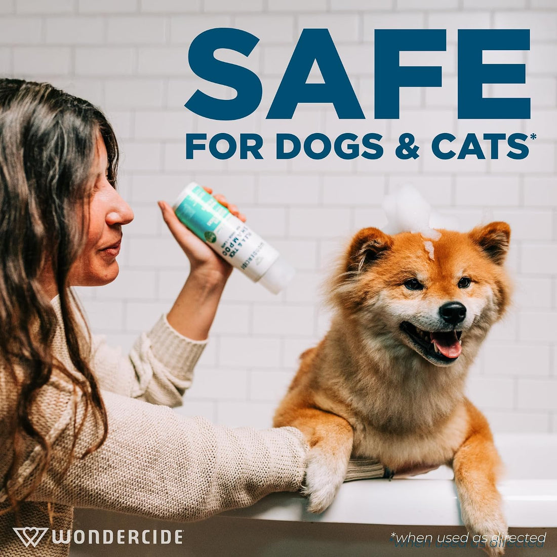 Wondercide - Flea & Tick Shampoo for Dogs and Cats - 12 Fl oz