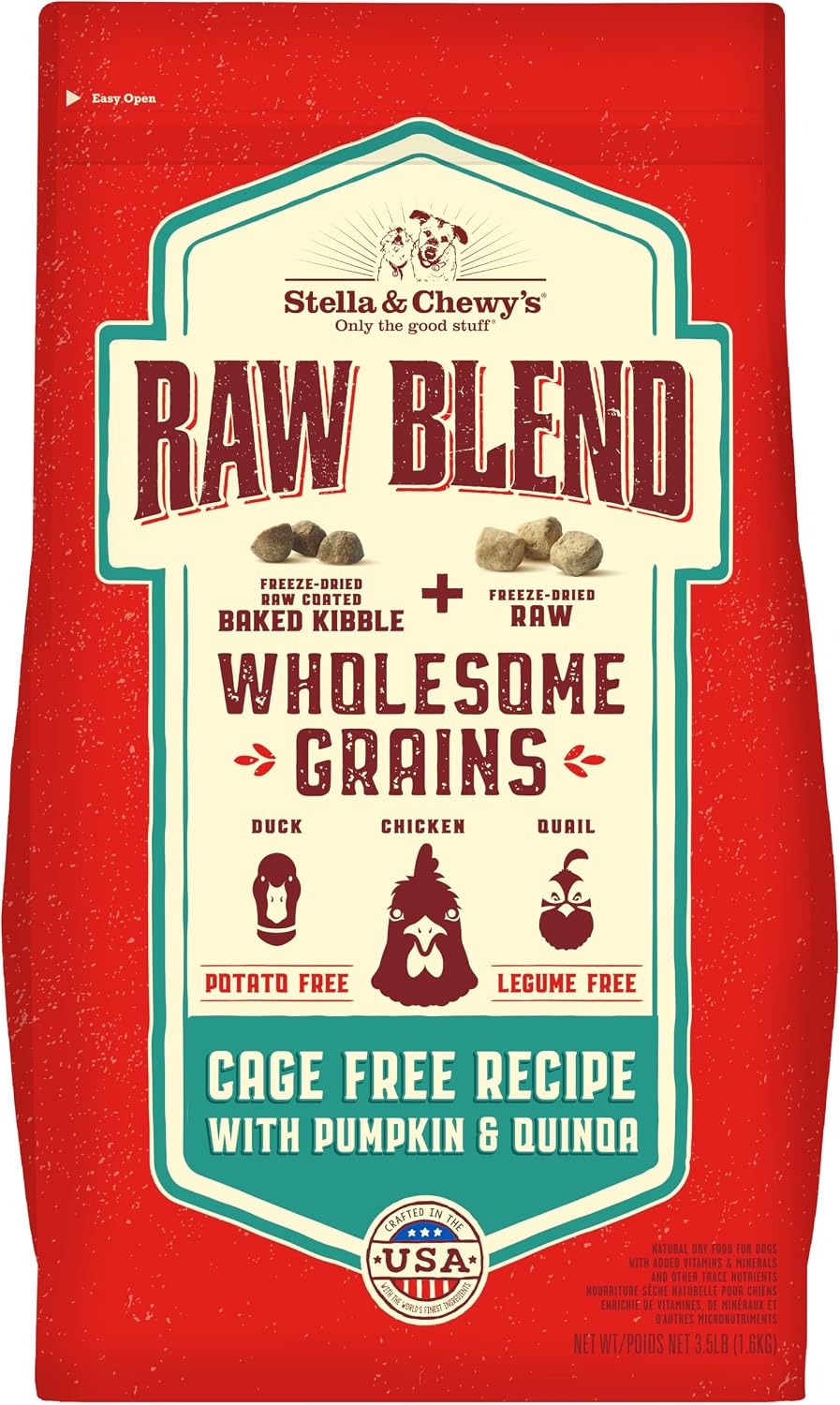Stella & Chewy's Baked Kibble, Raw Blend