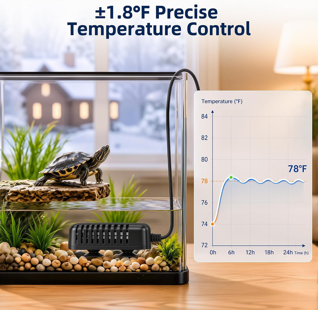 FREESEA Adjustable Turtle Tank Heater