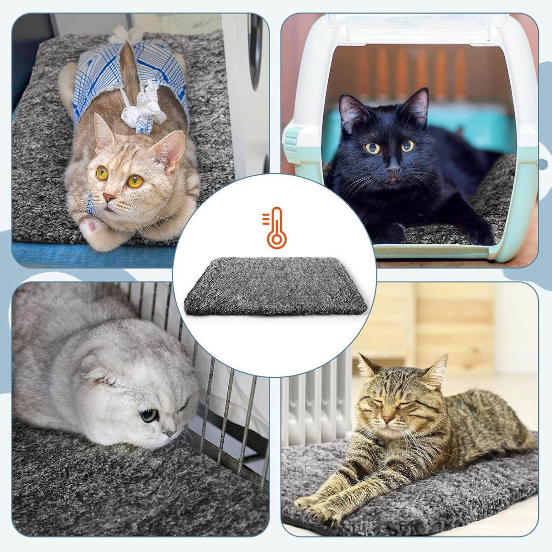 Drydiet 6 Pack Self Warming Pet Pad