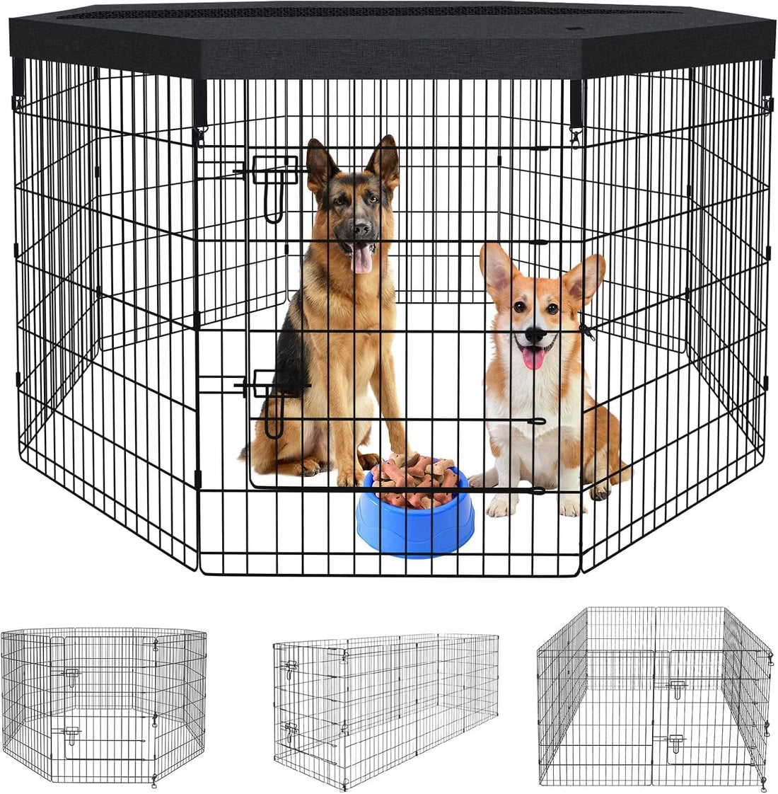 Artmalle 600D Oxford Octagonal Bottom Pad for 8-Panel 24" W Dog