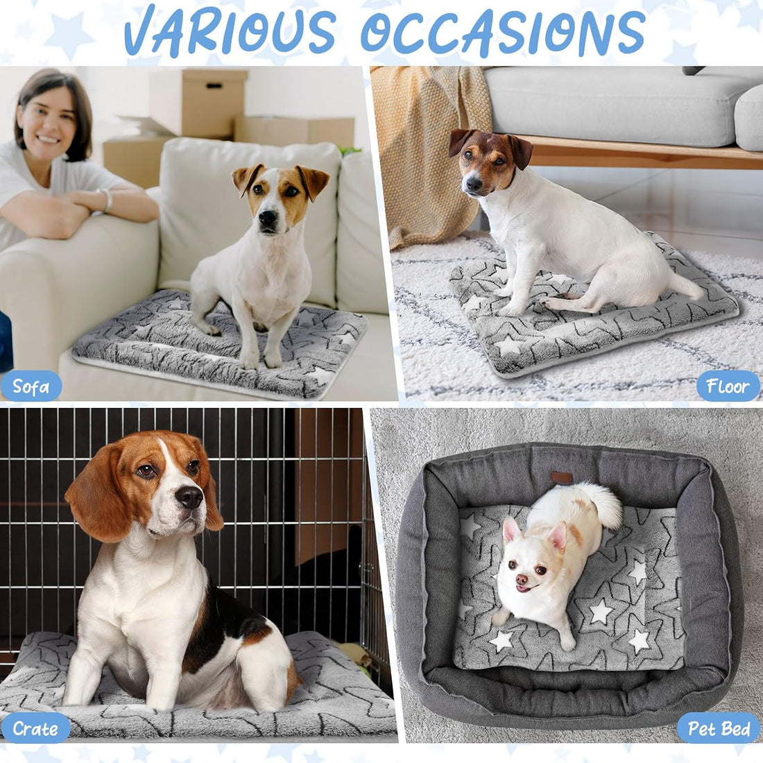 2 Pack Self Warming Cat Dog Bed Pad