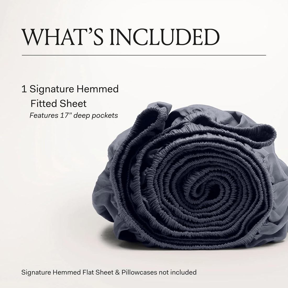 BOLL & BRANCH Signature Hemmed Fitted Sheet