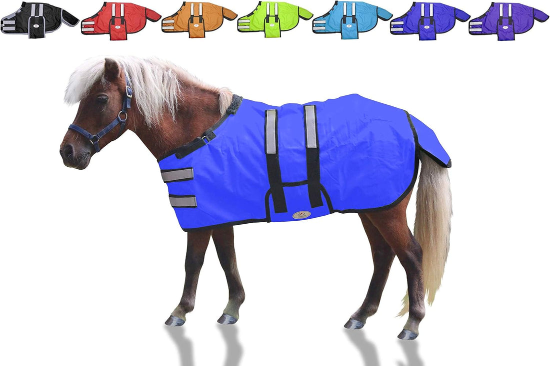 Derby Originals Mini Horse & Foal Winter Turnout Blanket – Reflective