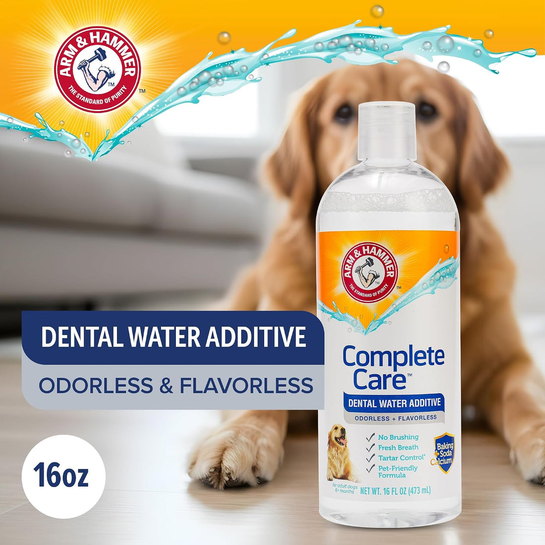 Arm & Hammer Complete Care Dog Dental Water Additive