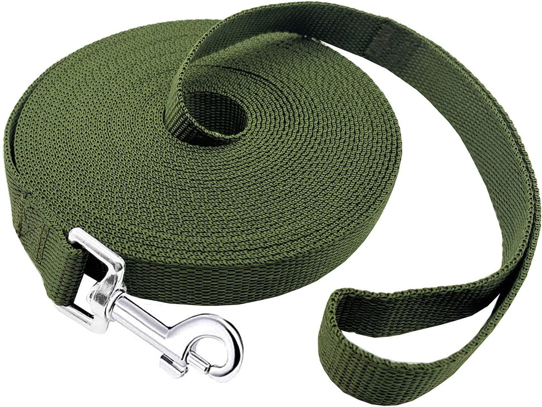 PETGOGO 15ft 20ft 30ft 40ft 50ft Long Dog/Puppy Lead Obedience Recall