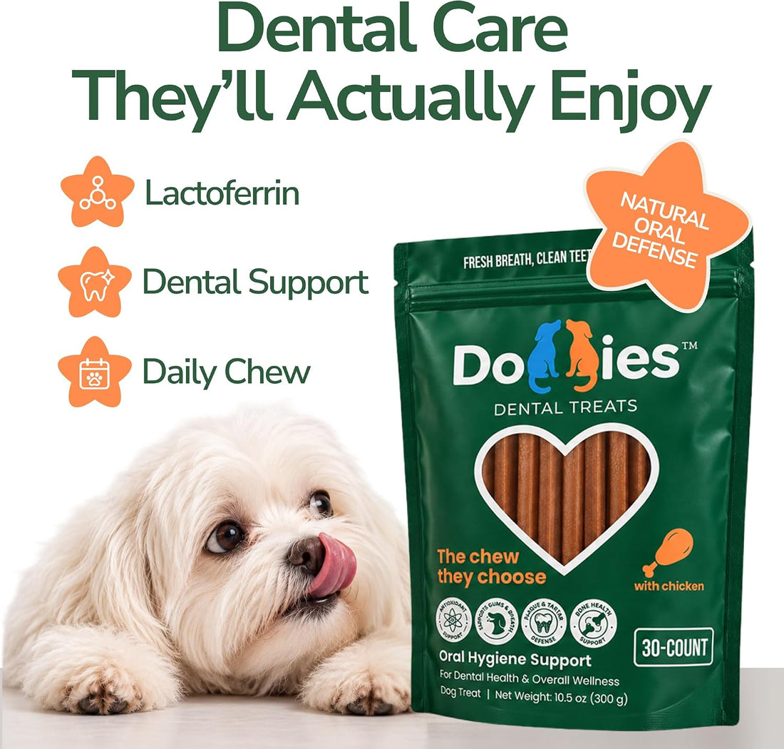 Doggies™ Dental Treats with lactoferrin