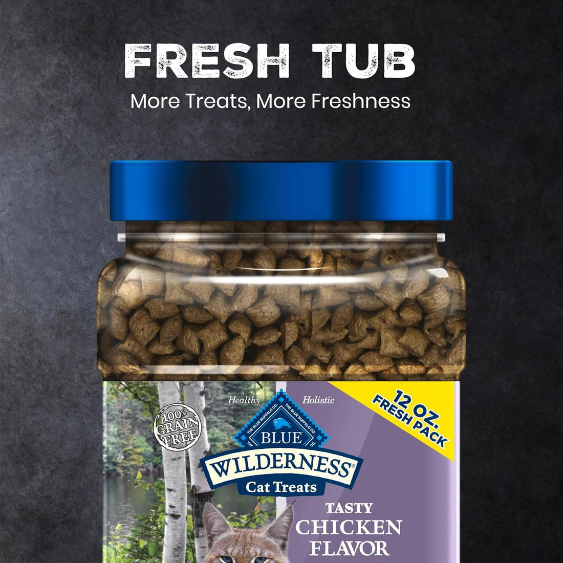 Blue Buffalo Wilderness Crunchy Cat Treats