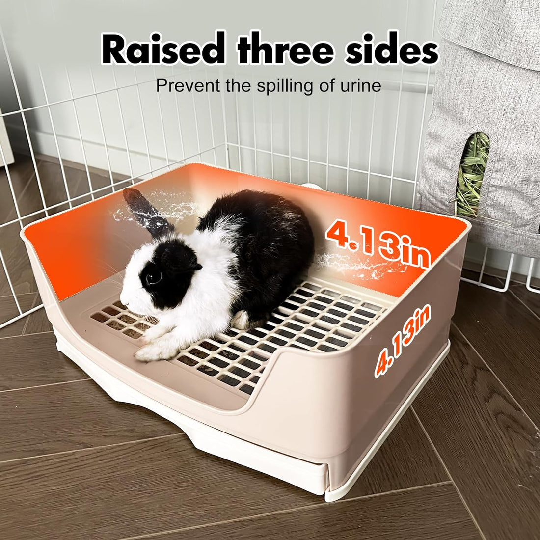 Large Rabbit Litter Box Bunny Litter Box