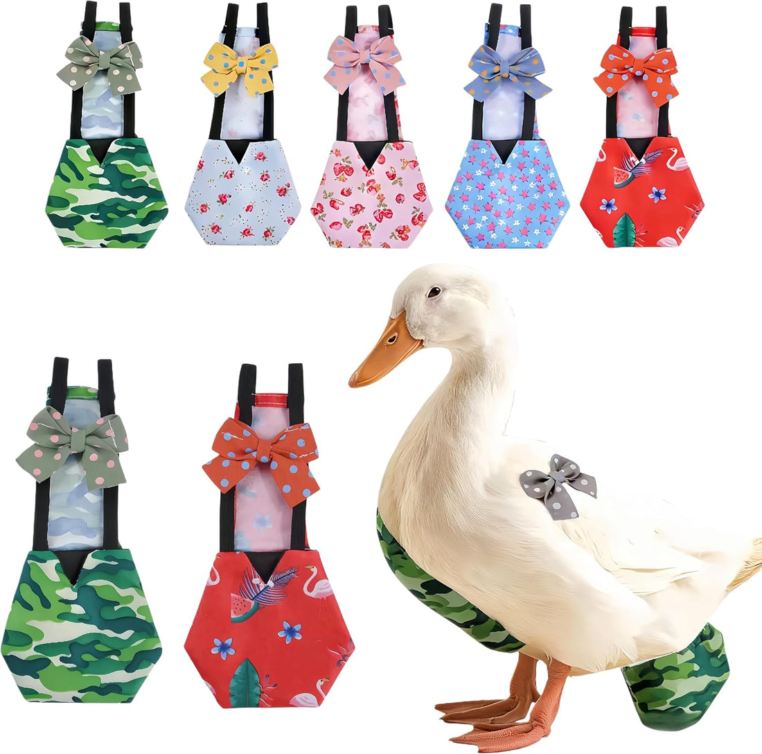 2 Pack Chicken Diapers for Hens, Roosters, Diapers for Ducks