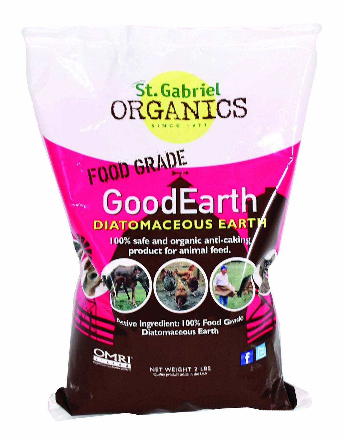 GoodEarth Diatomaceous Earth Supplement for Chicken and Farm