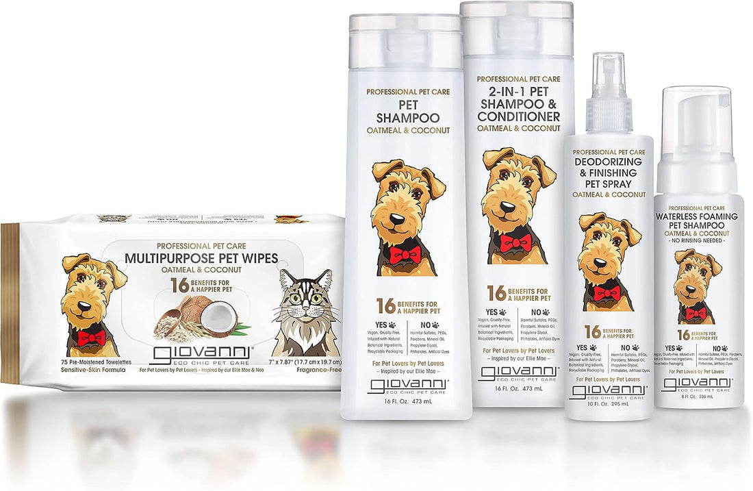 GIOVANNI Professional Pet Deodorizing & Finishing Pet Spray, Silkens