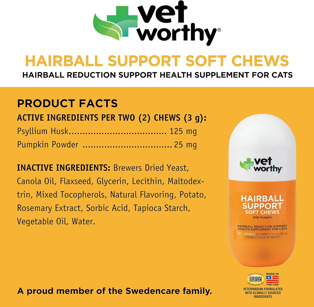 Vet Worthy Cat Hairball Remedy