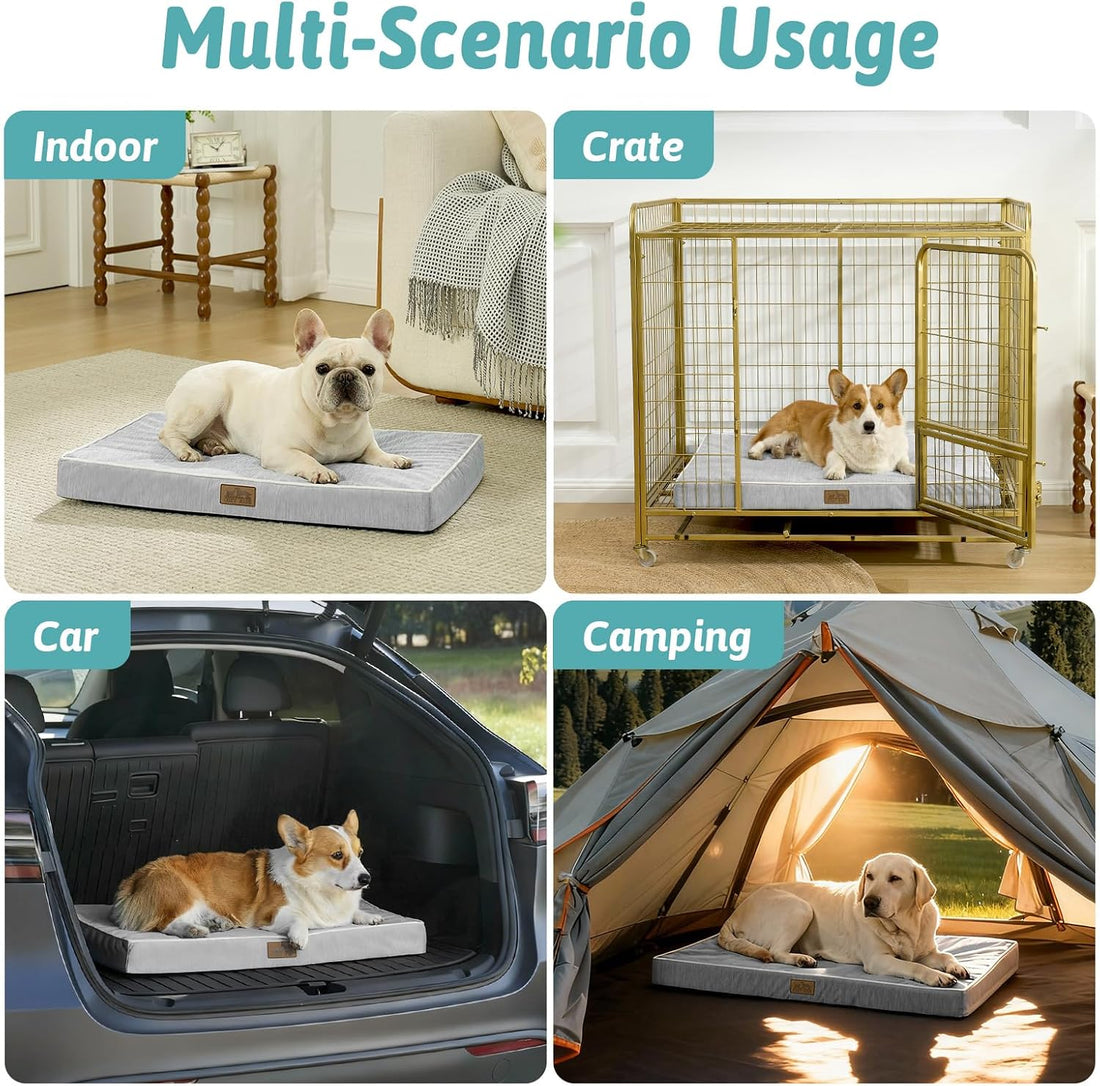 COZY KISS Cooling Dog Bed for Crate