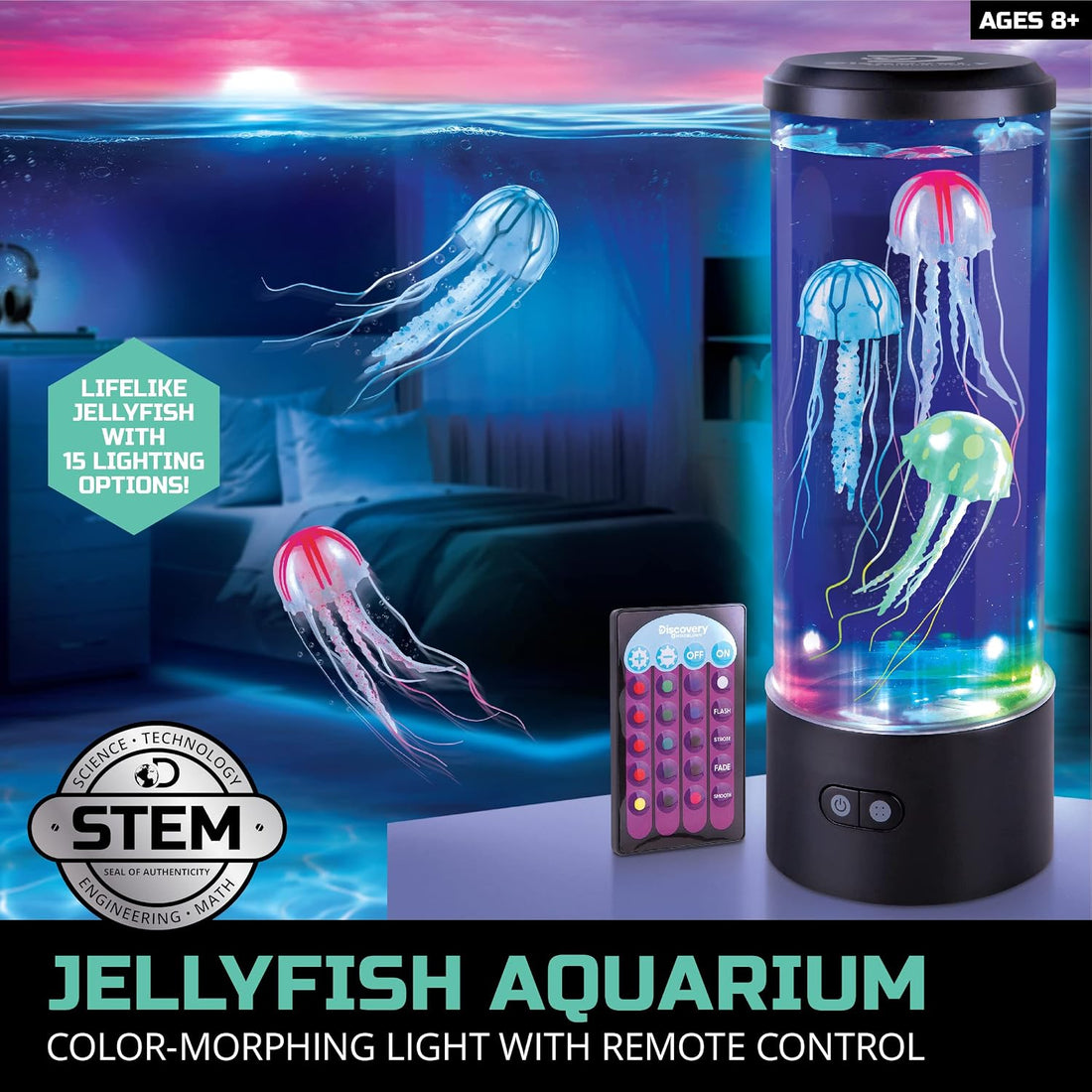 Discovery™ Jellyfish Aquarium Lamp