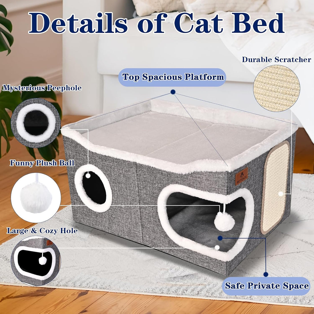 Extra Large Cat Beds for Indoor Cats