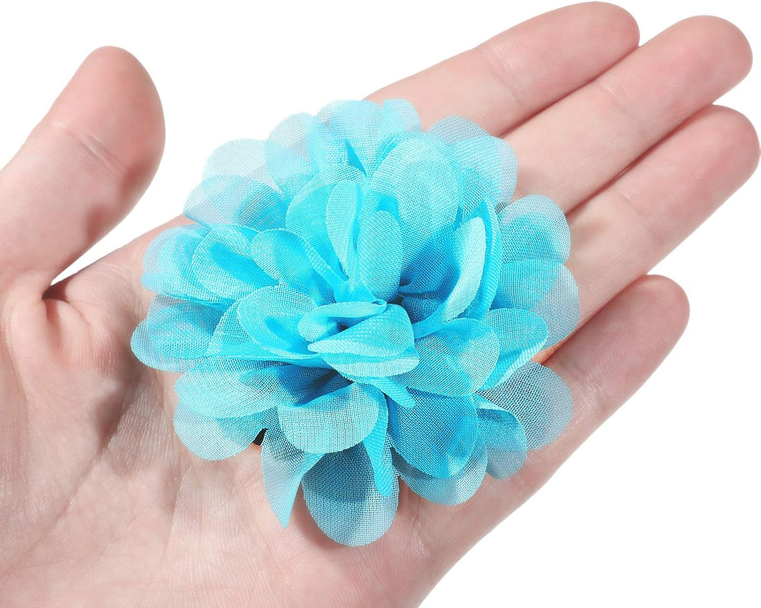 WILLBOND 30 Pcs Dog Collar Flowers Bulk for Puppy Cat Grooming