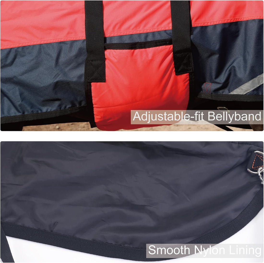 300D Foal/Mini/Pony Horse Blanket, 150g Waterproof Winter Turnout