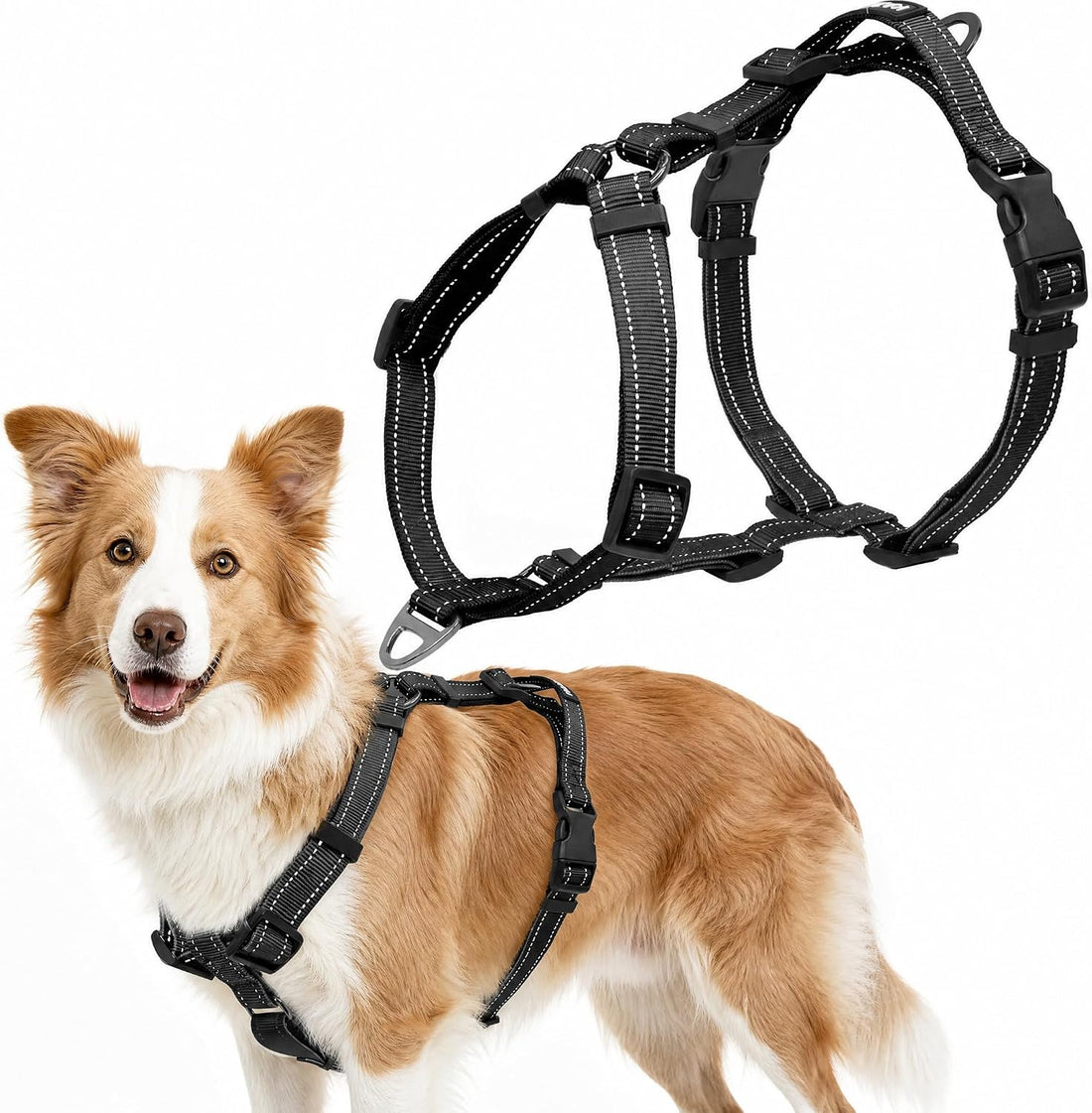 Dog Harness,Adjustable No Pull Dog Harness,Y-Shaped Design