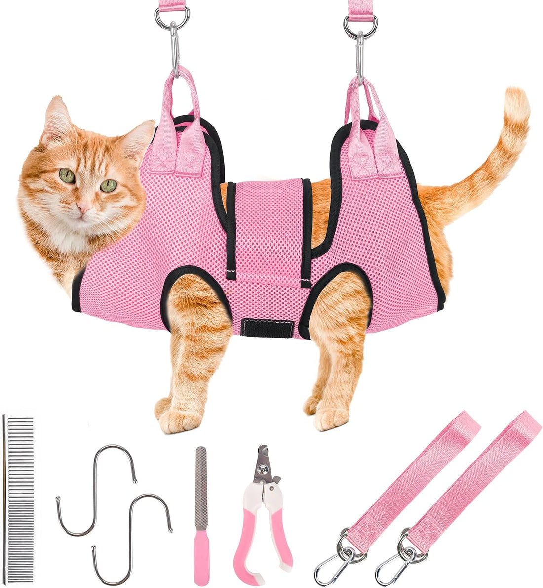 PatiencET Cat Grooming Hammock Kit